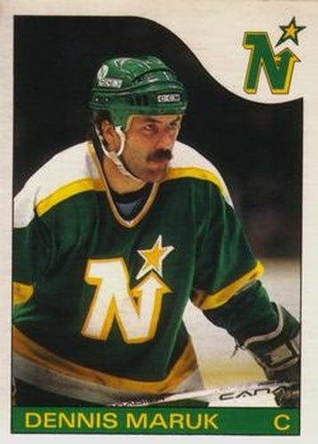 #111 Dennis Maruk - Minnesota North Stars - 1985-86 O-Pee-Chee Hockey