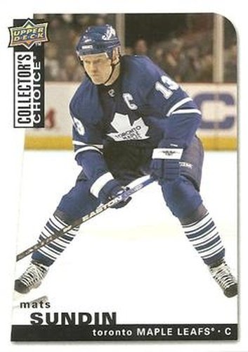 #111 Mats Sundin - Toronto Maple Leafs - 2008-09 Collector's Choice Hockey