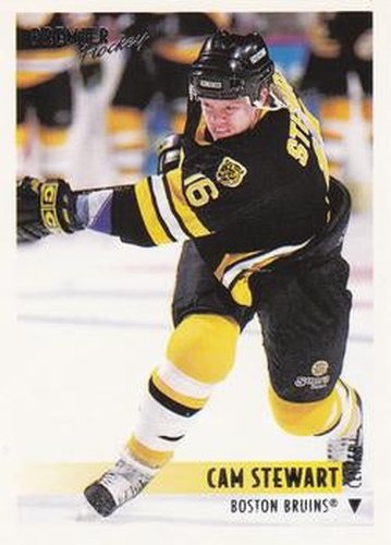 #111 Cam Stewart - Boston Bruins - 1994-95 O-Pee-Chee Premier Hockey