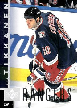 #111 Esa Tikkanen - New York Rangers - 1997-98 Upper Deck Hockey