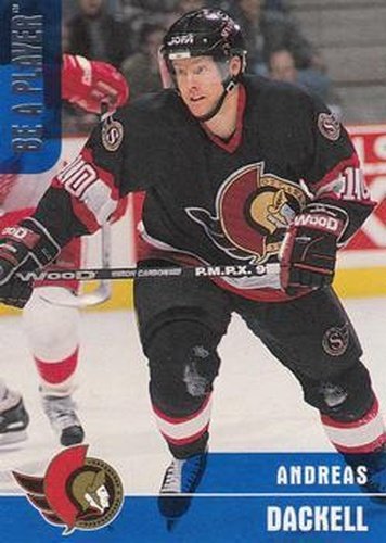 #111 Andreas Dackell - Ottawa Senators - 1999-00 Be a Player Memorabilia Hockey