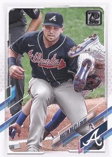 #111 Austin Riley - Atlanta Braves - 2021 Topps Baseball