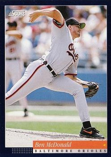 #111 Ben McDonald - Baltimore Orioles -1994 Score Baseball