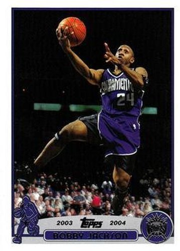 #111 Bobby Jackson - Sacramento Kings - 2003-04 Topps Basketball