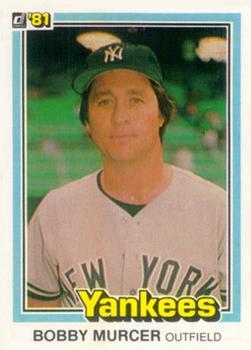 #111 Bobby Murcer - New York Yankees - 1981 Donruss Baseball