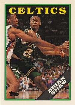 #111 Brian Shaw - Boston Celtics - 1992-93 Topps Archives Basketball