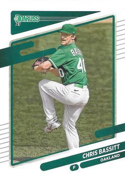 #111 Chris Bassitt - Oakland Athletics - 2021 Donruss Baseball