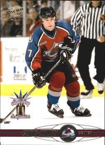 #111 Chris Drury - Colorado Avalanche - 2000-01 Pacific Hockey