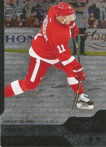 #111 Daniel Alfredsson - Detroit Red Wings - 2013-14 Upper Deck Black Diamond Hockey