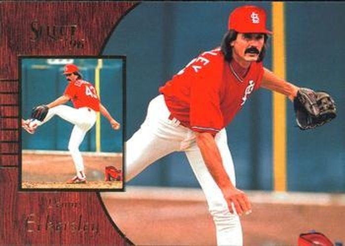 #111 Dennis Eckersley - St. Louis Cardinals - 1996 Select Baseball