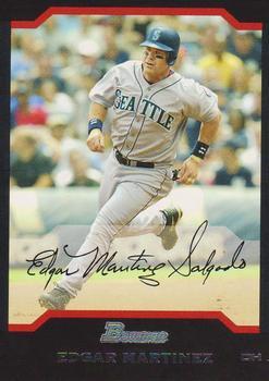 #111 Edgar Martinez - Seattle Mariners - 2004 Bowman Baseball