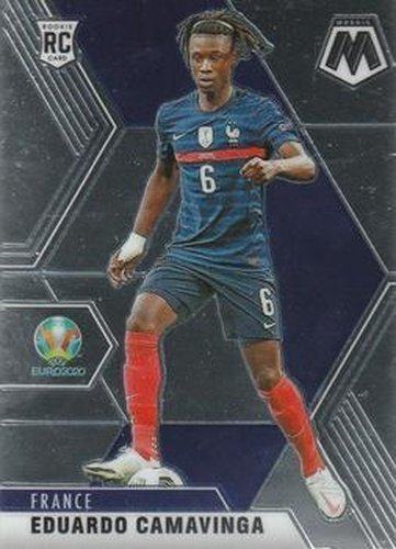 #111 Eduardo Camavinga - France - 2021 Panini Mosaic UEFA EURO Soccer