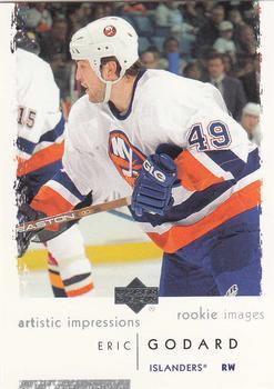 #111 Eric Godard - New York Islanders - 2002-03 UD Artistic Impressions Hockey