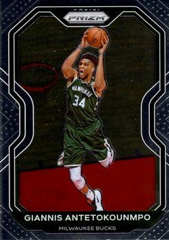 #111 Giannis Antetokounmpo - Milwaukee Bucks - 2020-21 Panini Prizm Basketball