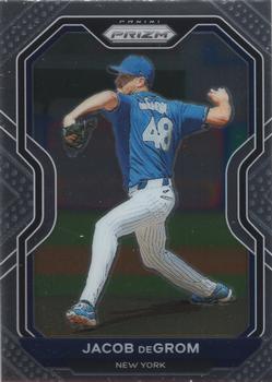 #111 Jacob deGrom - New York Mets - 2021 Panini Prizm Baseball