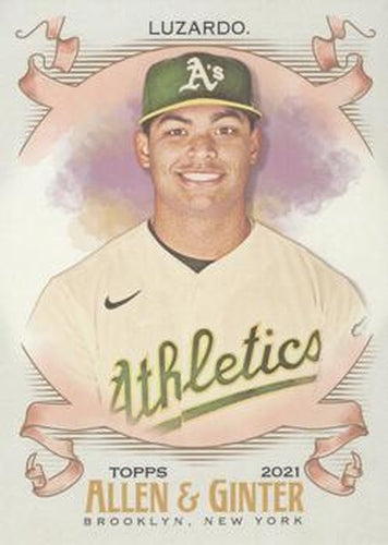 #111 Jesus Luzardo - Oakland Athletics - 2021 Topps Allen & Ginter Baseball