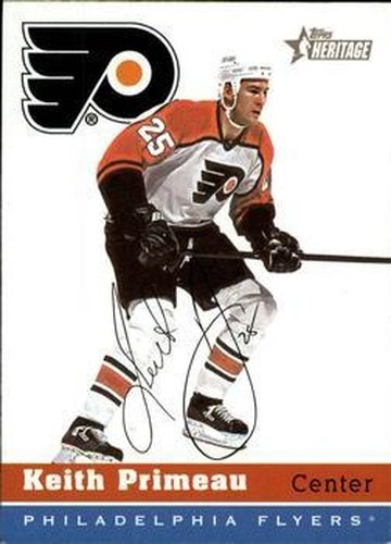 #111 Keith Primeau - Philadelphia Flyers - 2000-01 Topps Heritage Hockey