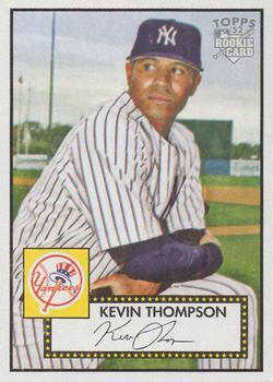 #111 Kevin Thompson - New York Yankees - 2006 Topps 1952 Edition Baseball