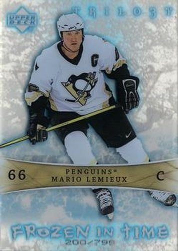 #111 Mario Lemieux - Pittsburgh Penguins - 2007-08 Upper Deck Trilogy Hockey