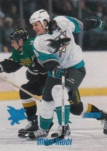 #111 Mike Ricci - San Jose Sharks - 1999-00 Stadium Club Hockey