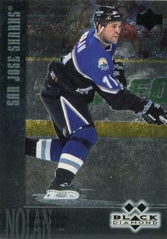 #111 Owen Nolan - San Jose Sharks - 1996-97 Upper Deck Black Diamond Hockey