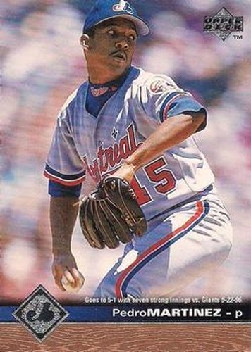 #111 Pedro Martinez - Montreal Expos - 1997 Upper Deck Baseball
