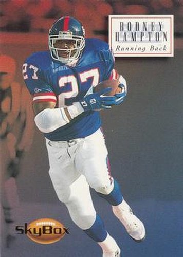 #111 Rodney Hampton - New York Giants - 1994 SkyBox Premium Football