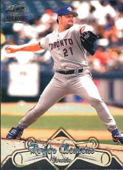 #111 Roger Clemens - Toronto Blue Jays - 1998 Pacific Paramount Baseball