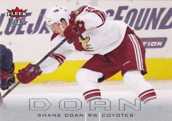 #111 Shane Doan - Phoenix Coyotes - 2009-10 Ultra Hockey