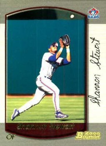 #111 Shannon Stewart - Toronto Blue Jays - 2000 Bowman Baseball