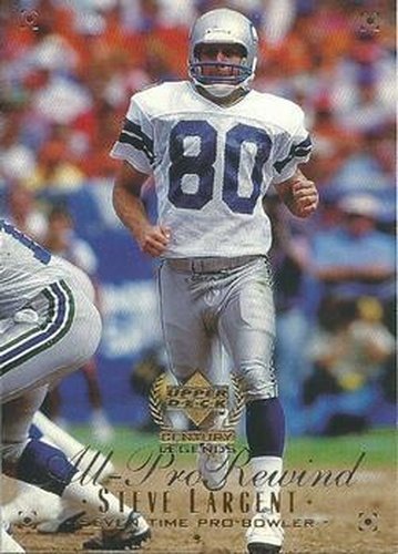 #111 Steve Largent - Seattle Seahawks - 1999 Upper Deck Century Legends Football