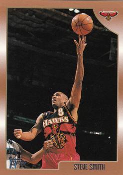 #111 Steve Smith - Atlanta Hawks - 1998-99 Topps Basketball