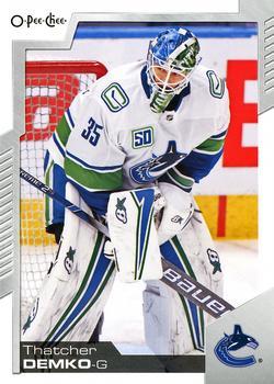 #111 Thatcher Demko - Vancouver Canucks - 2020-21 O-Pee-Chee Hockey