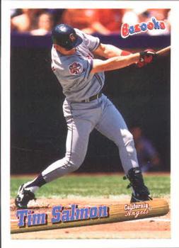 #111 Tim Salmon - California Angels - 1996 Bazooka Baseball