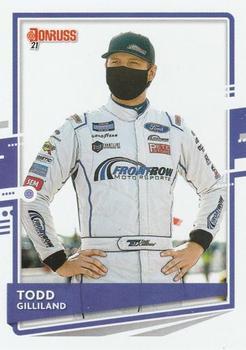 #111 Todd Gilliland - Front Row Motorsports - 2021 Donruss Racing