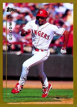 #111 Tom Goodwin - Texas Rangers - 1999 Topps Baseball