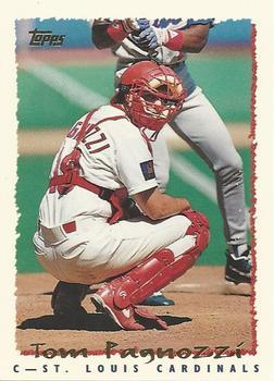 #111 Tom Pagnozzi - St. Louis Cardinals - 1995 Topps Baseball