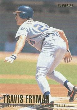 #111 Travis Fryman - Detroit Tigers - 1996 Fleer Baseball
