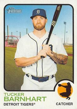 #111 Tucker Barnhart - Detroit Tigers - 2022 Topps Heritage Baseball