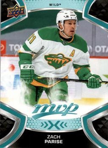 #111 Zach Parise - Minnesota Wild - 2021-22 Upper Deck MVP Hockey