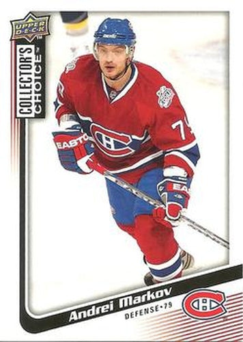 #111 Andrei Markov - Montreal Canadiens - 2009-10 Collector's Choice Hockey