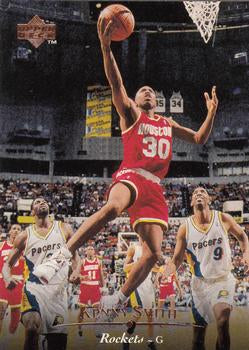 #111 Kenny Smith - Houston Rockets - 1995-96 Upper Deck Basketball