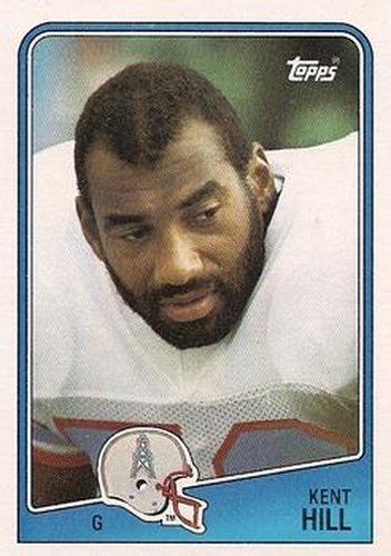 #111 Kent Hill - Houston Oilers - 1988 Topps Football