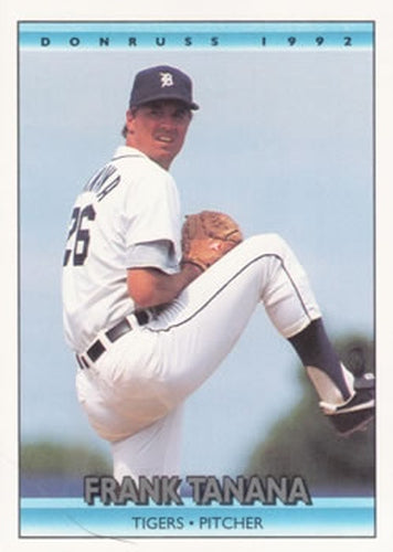 #111 Frank Tanana - Detroit Tigers - 1992 Donruss Baseball
