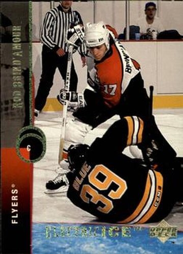 #111 Rod Brind'Amour - Philadelphia Flyers - 1994-95 Upper Deck Hockey - Electric Ice