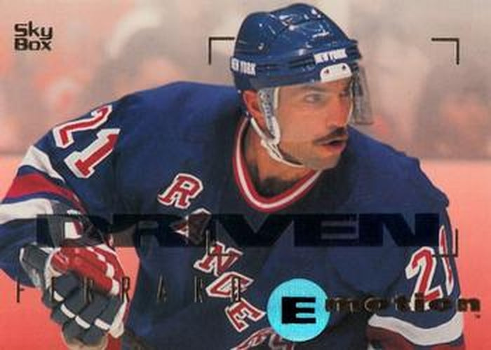 #111 Ray Ferraro - New York Rangers - 1995-96 SkyBox E-Motion Hockey