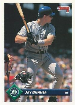 #111 Jay Buhner - Seattle Mariners - 1993 Donruss Baseball