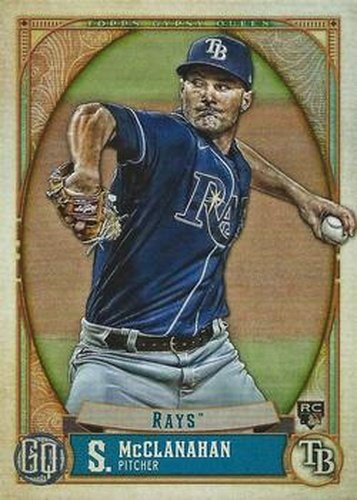 #111 Shane McClanahan - Tampa Bay Rays - 2021 Topps Gypsy Queen Baseball