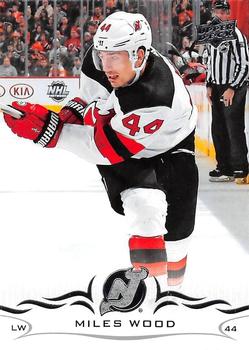 #111 Miles Wood - New Jersey Devils - 2018-19 Upper Deck Hockey