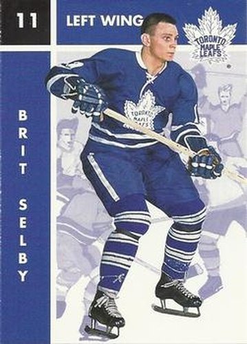 #111 Brit Selby - Toronto Maple Leafs - 1995-96 Parkhurst 1966-67 Hockey